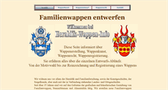 Desktop Screenshot of heraldik-wappen.info